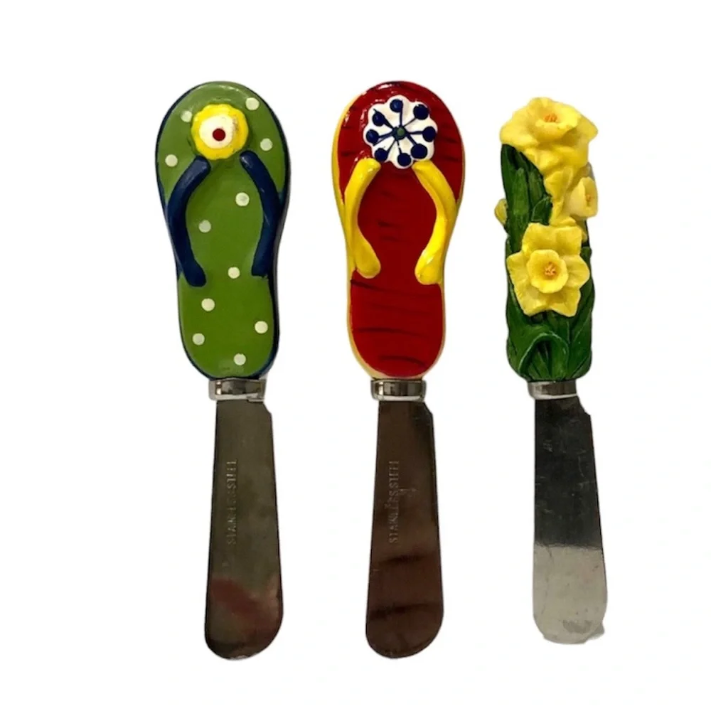 3 spreader knives